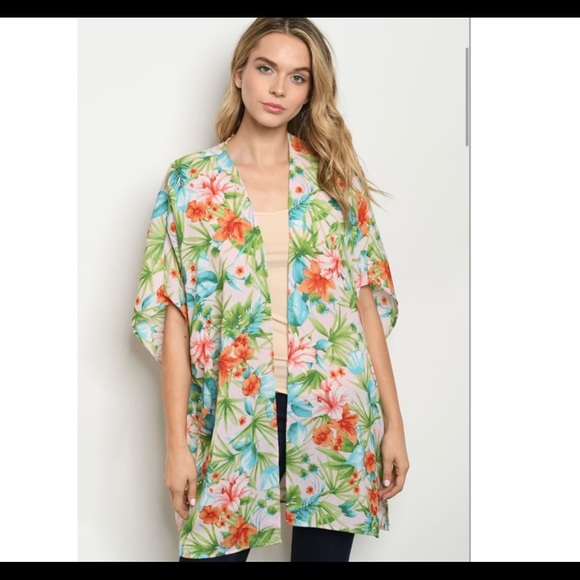 Hibiscus kimono - Picture 1 of 3